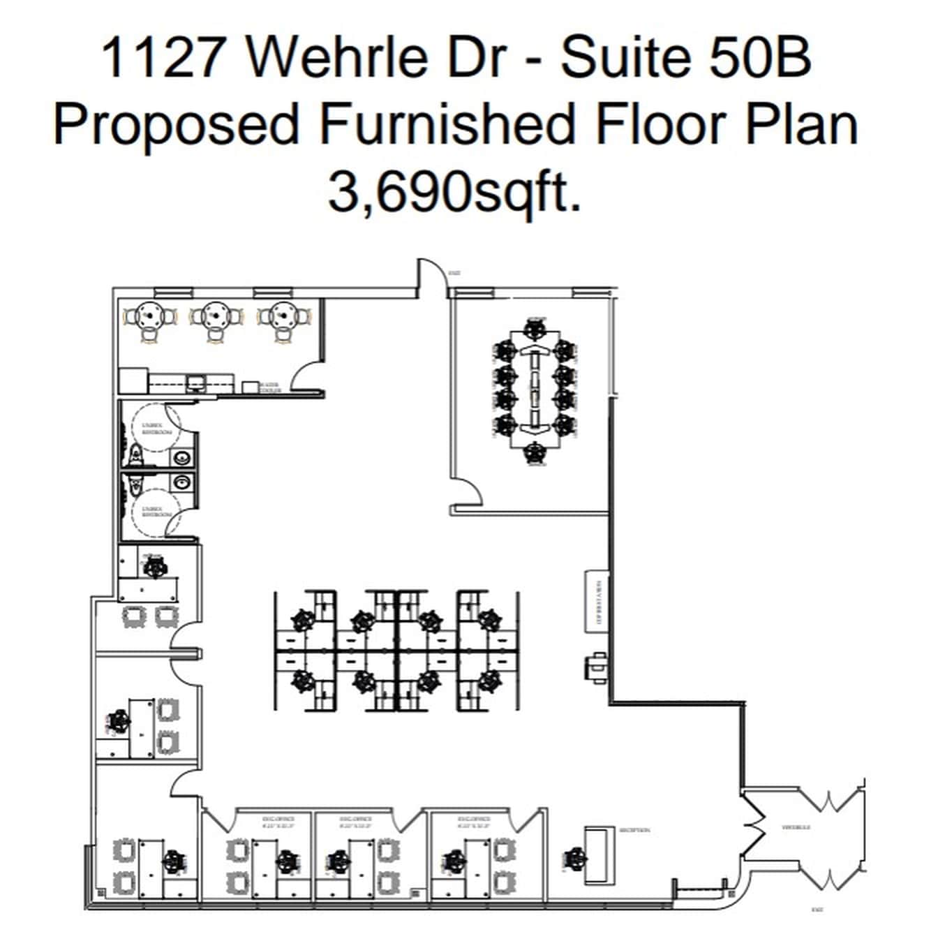 1127 Wehrle Dr, Williamsville, NY for lease Floor Plan- Image 1 of 3