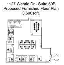 1127 Wehrle Dr, Williamsville, NY for lease Floor Plan- Image 1 of 3