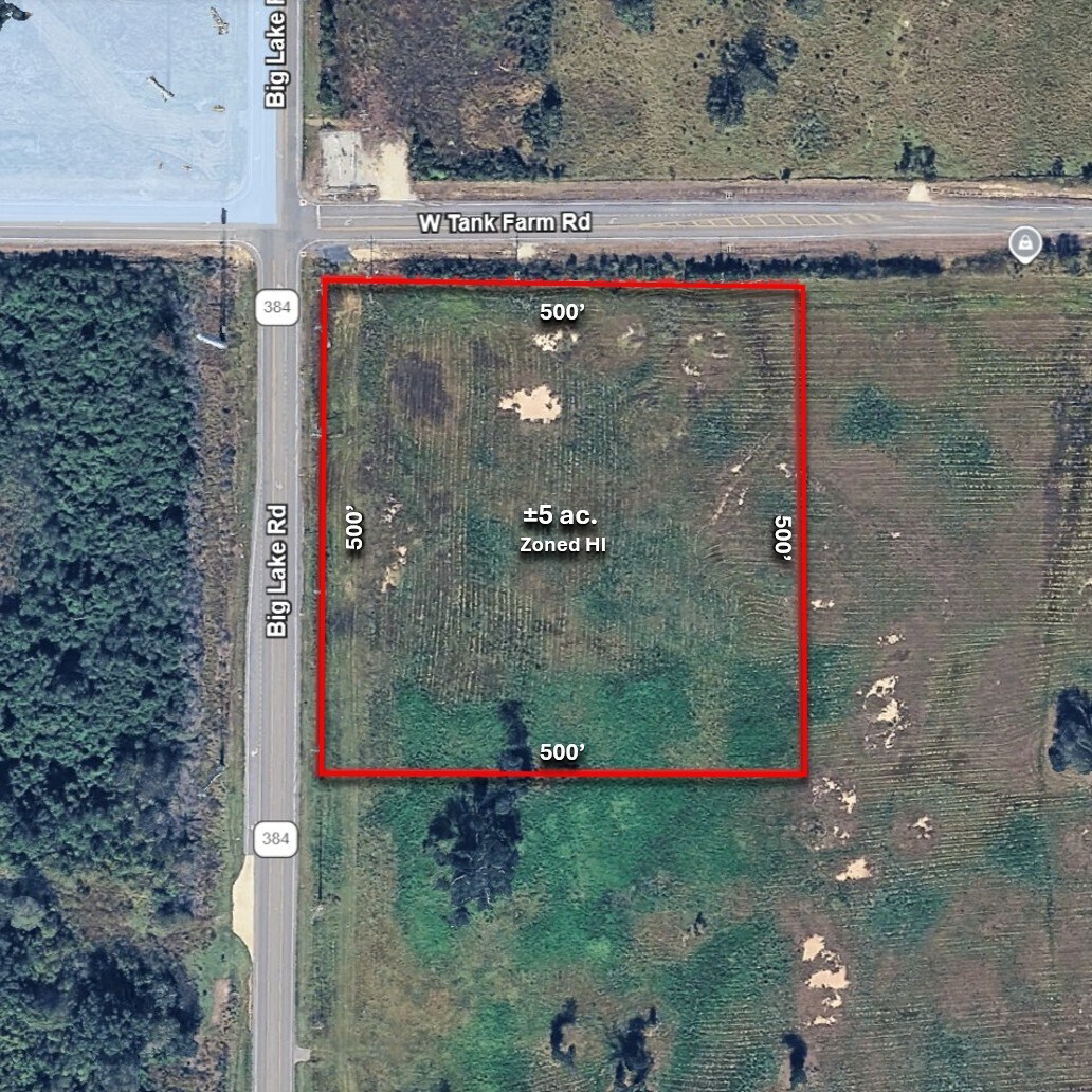 SEC Big Lake Rd & Tank Farm rd, Lake Charles, LA à vendre Photo du bâtiment- Image 1 de 5