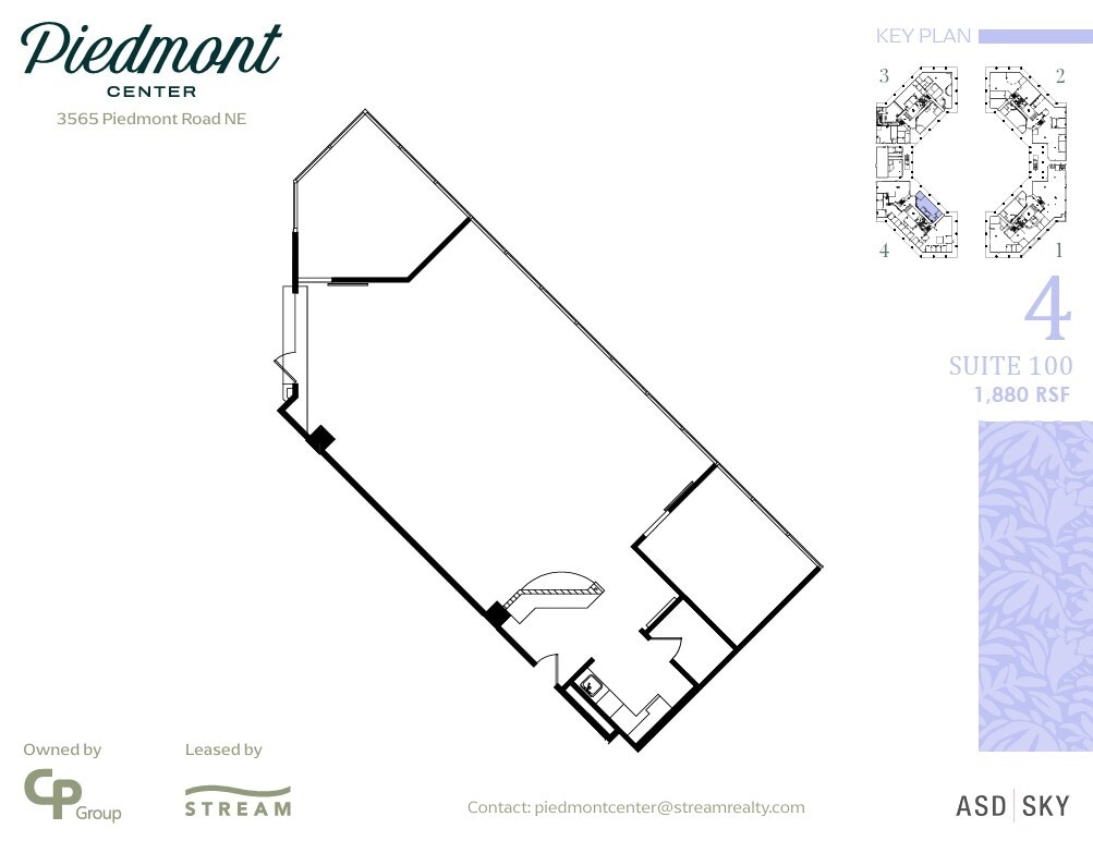 3495 Piedmont Rd NE, Atlanta, GA for lease Floor Plan- Image 1 of 1