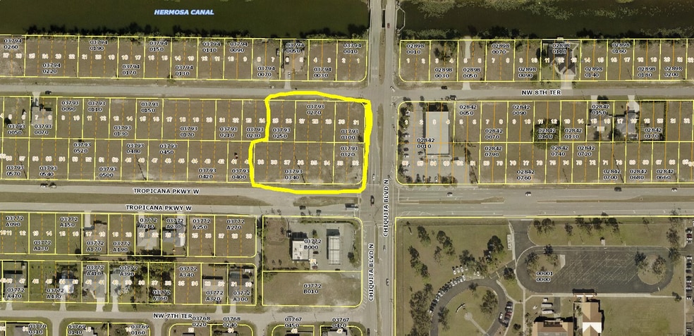 1601 Tropicana Parkway W, Cape Coral, FL for sale - Aerial - Image 2 of 4