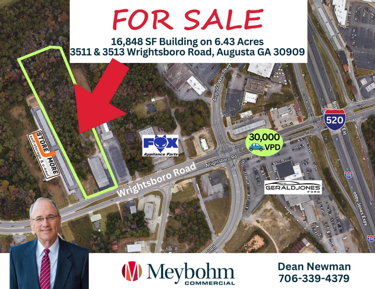 3511-3513 Wrightsboro Rd, Augusta, GA for sale - Building Photo - Image 2 of 53