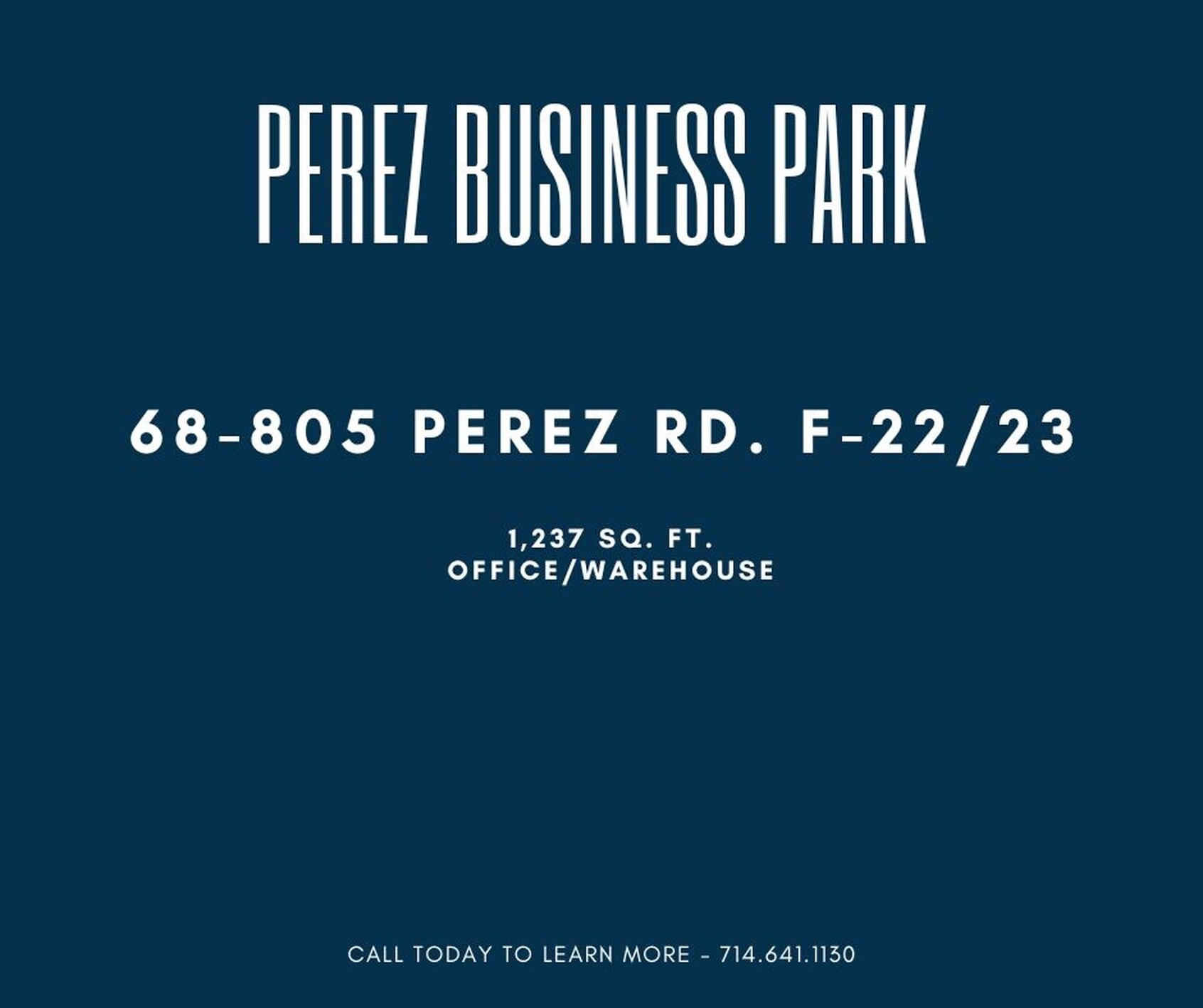 68733 Perez Rd, Cathedral City, CA for lease Other- Image 1 of 5