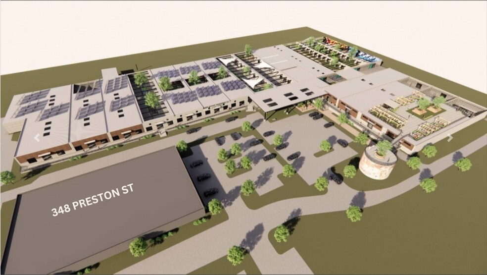 348 Preston St, Spartanburg, SC à vendre - Aérien - Image 2 de 7