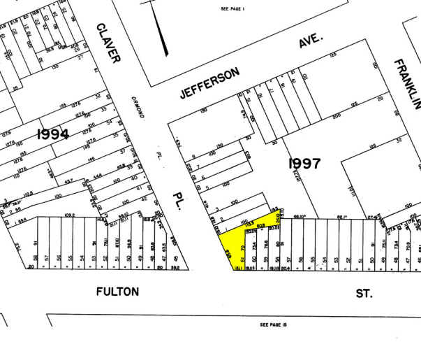 45 Claver Pl, Brooklyn, NY à vendre - Plan cadastral - Image 2 de 23