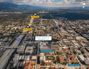 464 E Walnut St, Pasadena, CA - aerial  map view - Image1