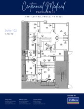 4401 Coit Rd, Frisco, TX à louer Plan d’étage- Image 1 de 1