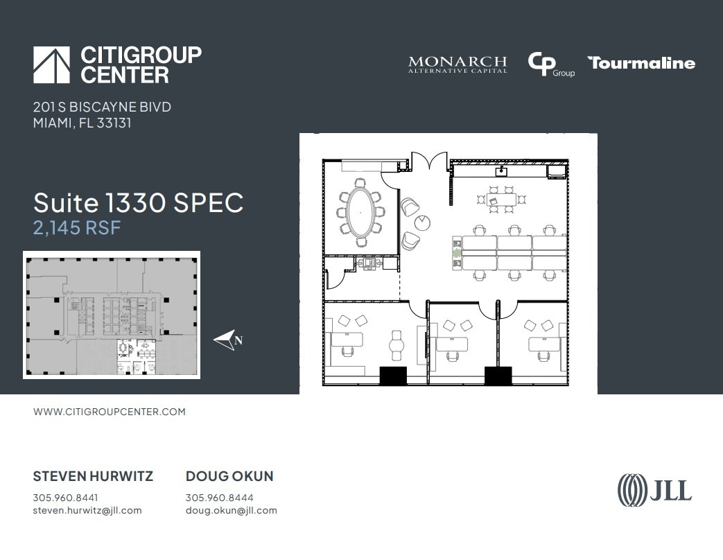 201 S Biscayne Blvd, Miami, FL for lease Floor Plan- Image 1 of 1