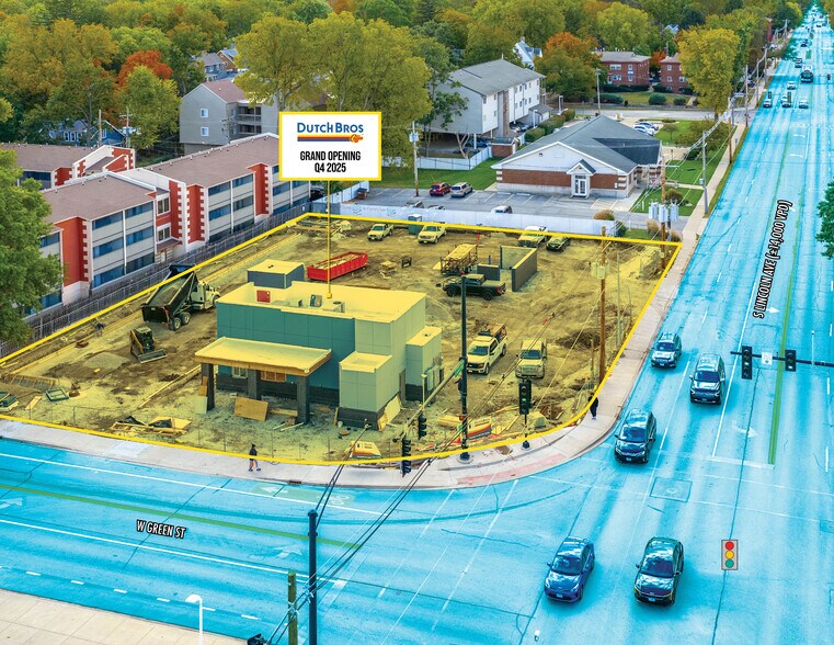 809 W Green St, Urbana, IL à vendre - Photo du bâtiment - Image 2 de 8