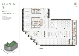 Gran Vía de les Corts Catalanes, 764, Barcelona, Barcelona for lease Typical Floor Plan- Image 2 of 2