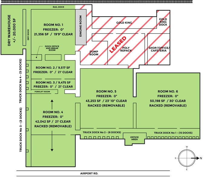 302 Airport Dr, Montezuma, GA for lease - Floor Plan - Image 2 of 5
