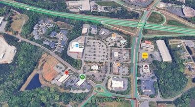 6816 River Center Dr, Clemmons, NC - AERIAL  map view