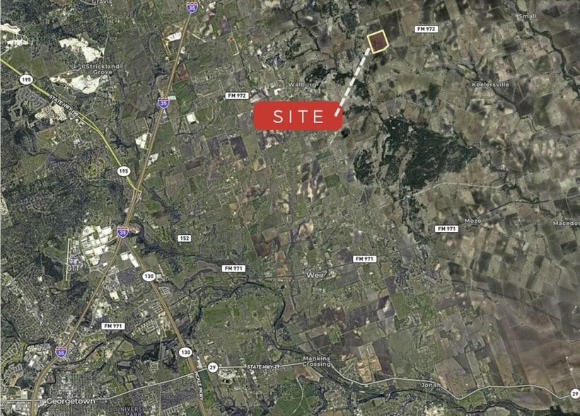5555 FM 972, Georgetown, TX for sale - Aerial - Image 1 of 4