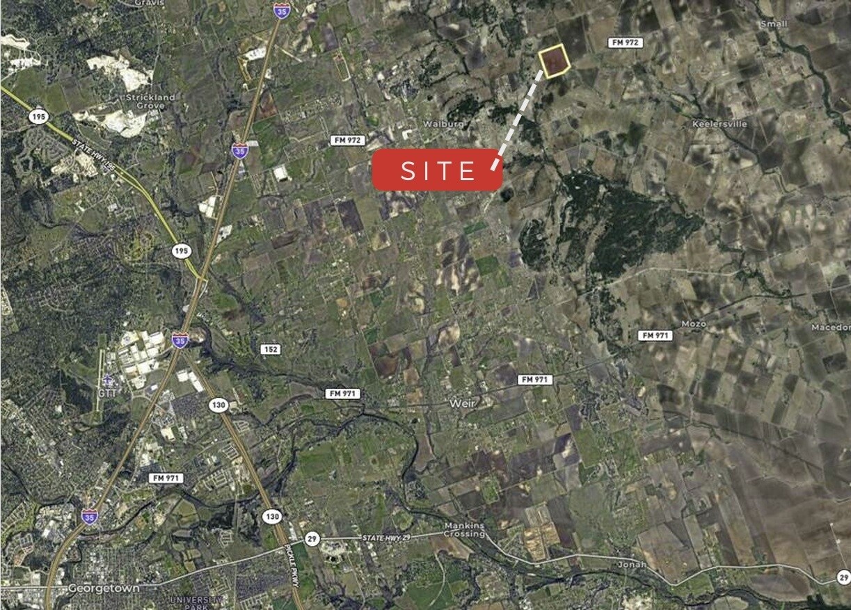 5555 FM 972, Georgetown, TX for sale Aerial- Image 1 of 5