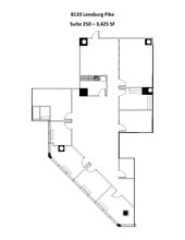 8133 Leesburg Pike, Vienna, VA à louer Plan de site- Image 1 de 2