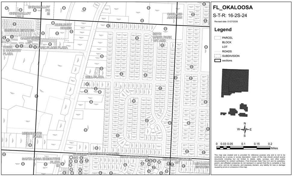 120 Mary Esther Blvd, Mary Esther, FL à vendre - Plan cadastral - Image 3 de 3