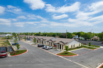 2200 N A W Grimes Blvd, Round Rock, TX - aerial  map view