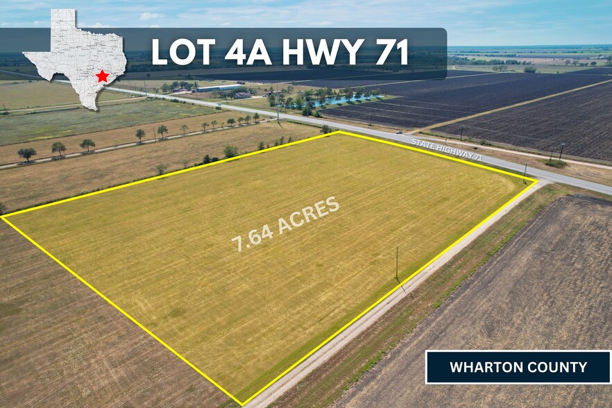 Lot 4A State 71 hwy, El Campo, TX à vendre - Photo principale - Image 1 de 19