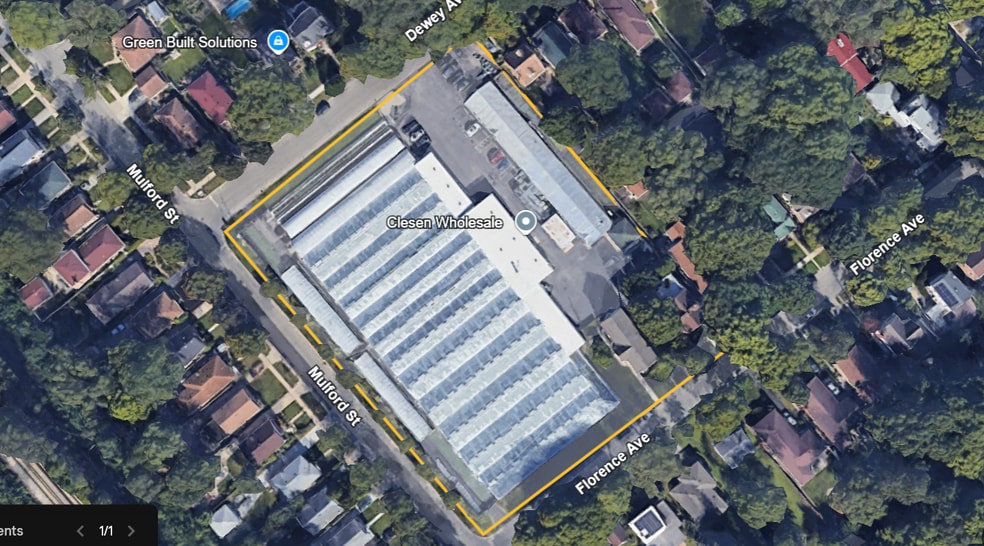 316 Florence Ave, Evanston, IL for sale - Aerial - Image 1 of 4