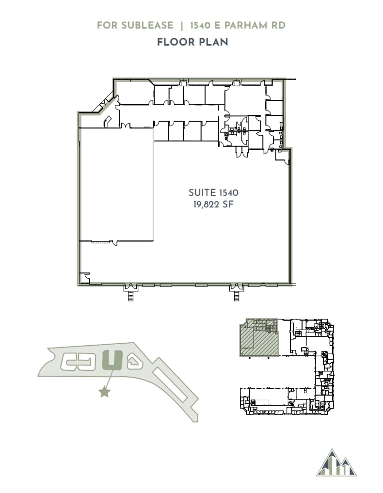 1504-1540 E Parham Rd, Richmond, VA for lease Floor Plan- Image 1 of 6
