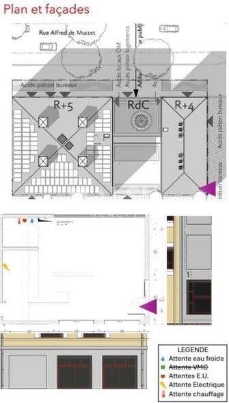 Retail in Villeurbanne for lease - Site Plan - Image 3 of 3