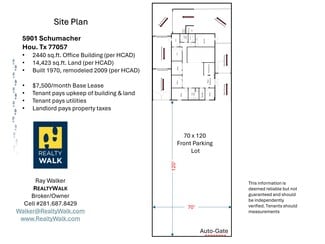Plus de détails pour 5901 Schumacher Ln, Houston, TX - Bureau à louer