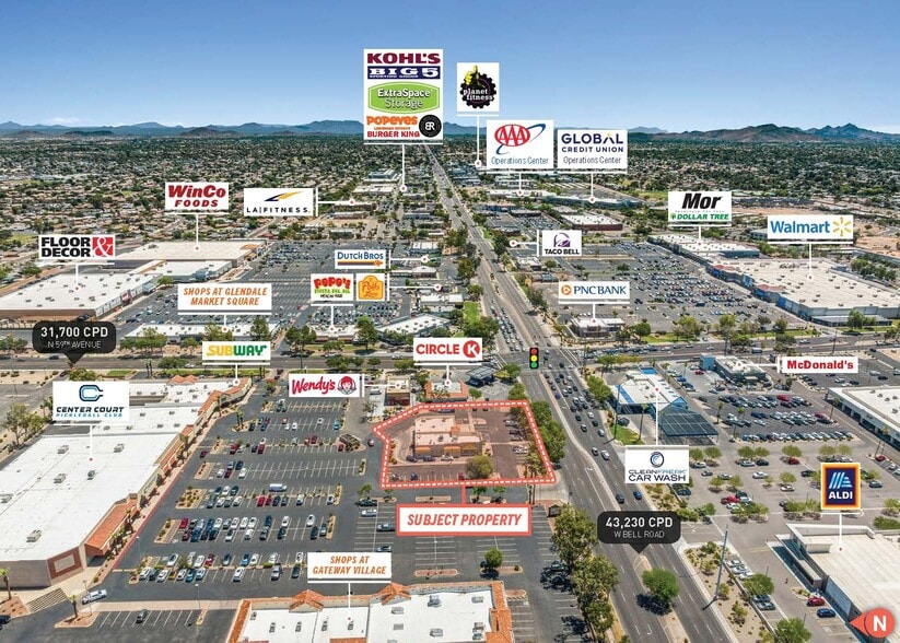 5912-5920 W Bell Rd, Glendale, AZ for sale - Building Photo - Image 2 of 6