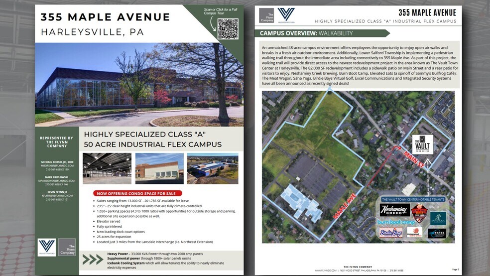 355 Maple Ave, Harleysville, PA à louer - Vidéo sur l’inscription commerciale - Image 2 de 15