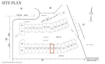 2526 Qume Dr, San Jose, CA à louer Plan de site- Image 2 de 2