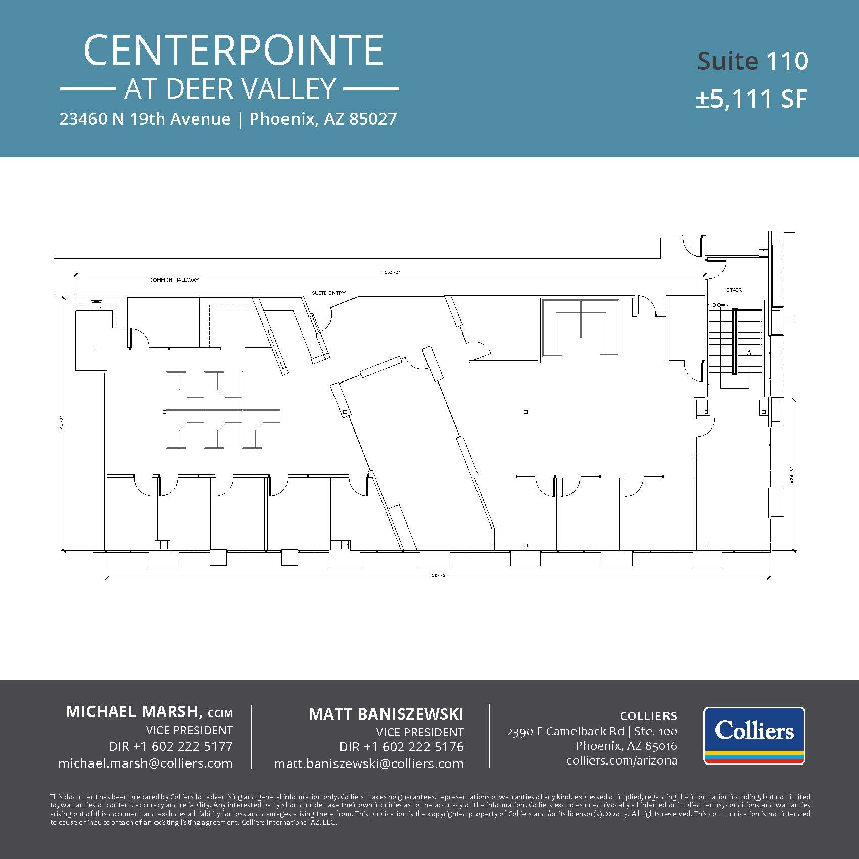 1930 W Pinnacle Peak Rd, Phoenix, AZ à louer Plan d’étage- Image 1 de 1