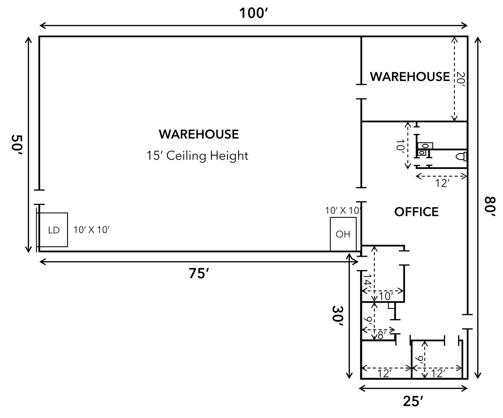 4111 Jackson Rd, Ann Arbor, MI for lease Floor Plan- Image 1 of 1