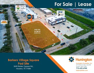 Plus de détails pour 3690 Barkers Cypress Rd, Houston, TX - Terrain à vendre