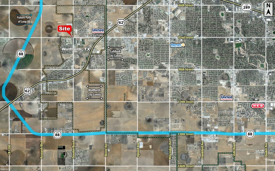 NW FM 179 And Donald Preston Dr, Lubbock, TX for sale - Building Photo - Image 2 of 2