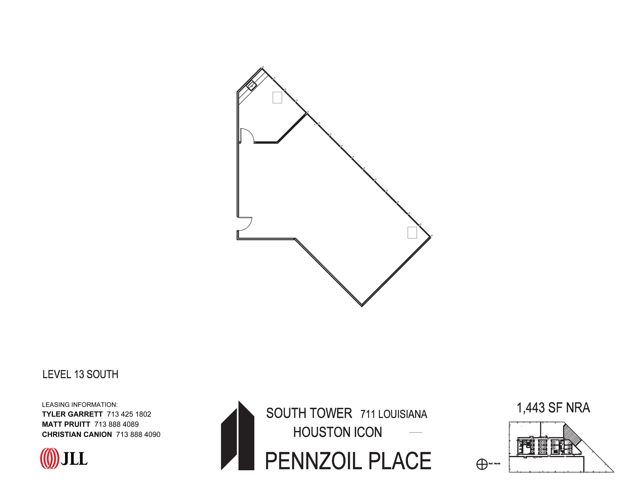 711 Louisiana St, Houston, TX for lease Floor Plan- Image 1 of 1