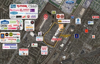 Fairlane Dr, Allen Park, MI - AERIAL  map view