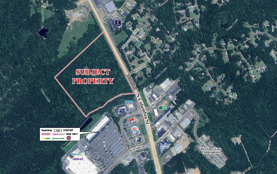 2610 N Columbia St, Milledgeville, GA for sale - Building Photo - Image 1 of 3