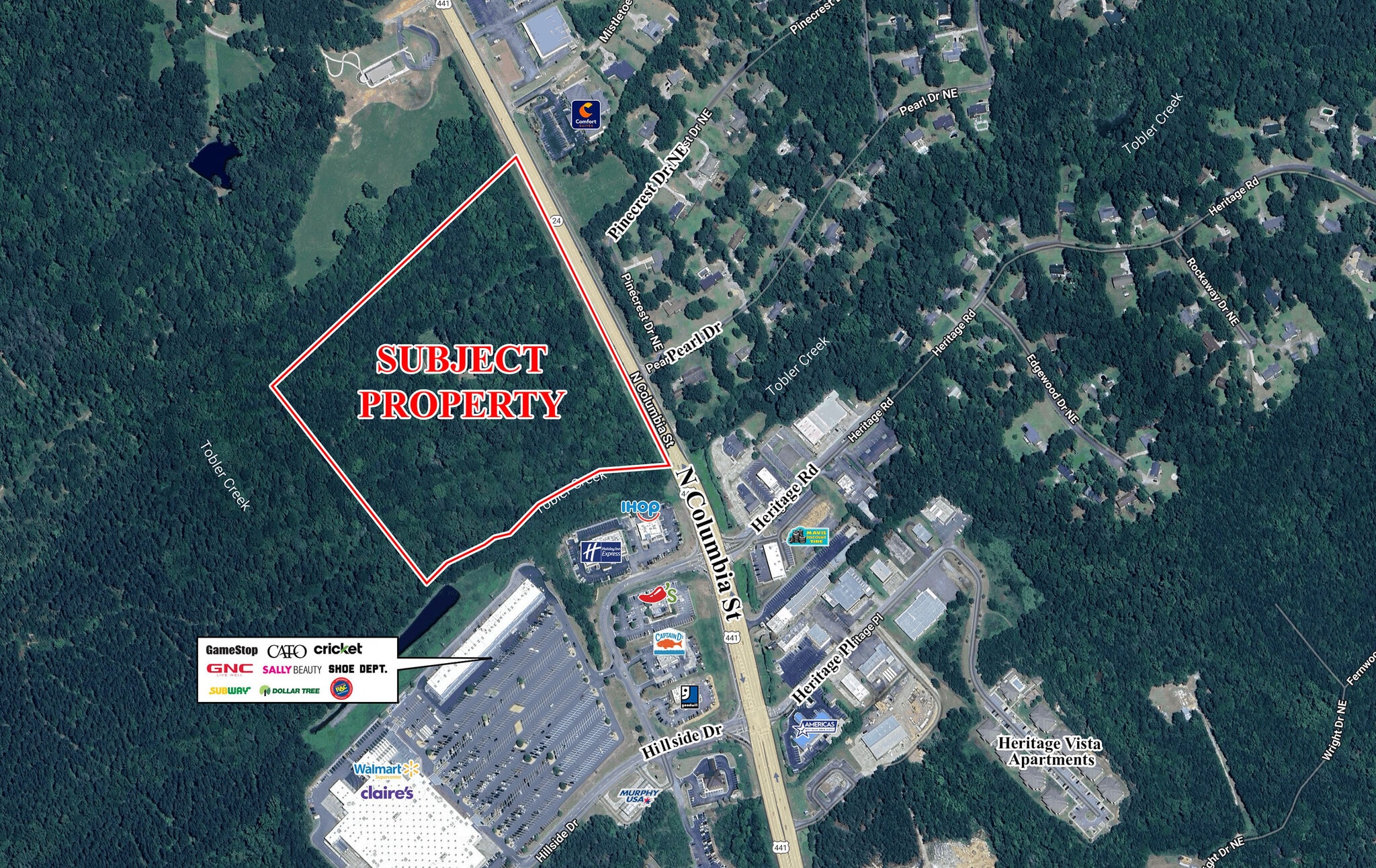 2610 N Columbia St, Milledgeville, GA for sale Building Photo- Image 1 of 4