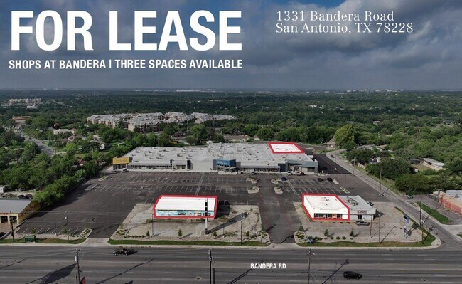Plus de détails pour 1327-1331 Bandera Rd, San Antonio, TX - Commerce de détail à louer