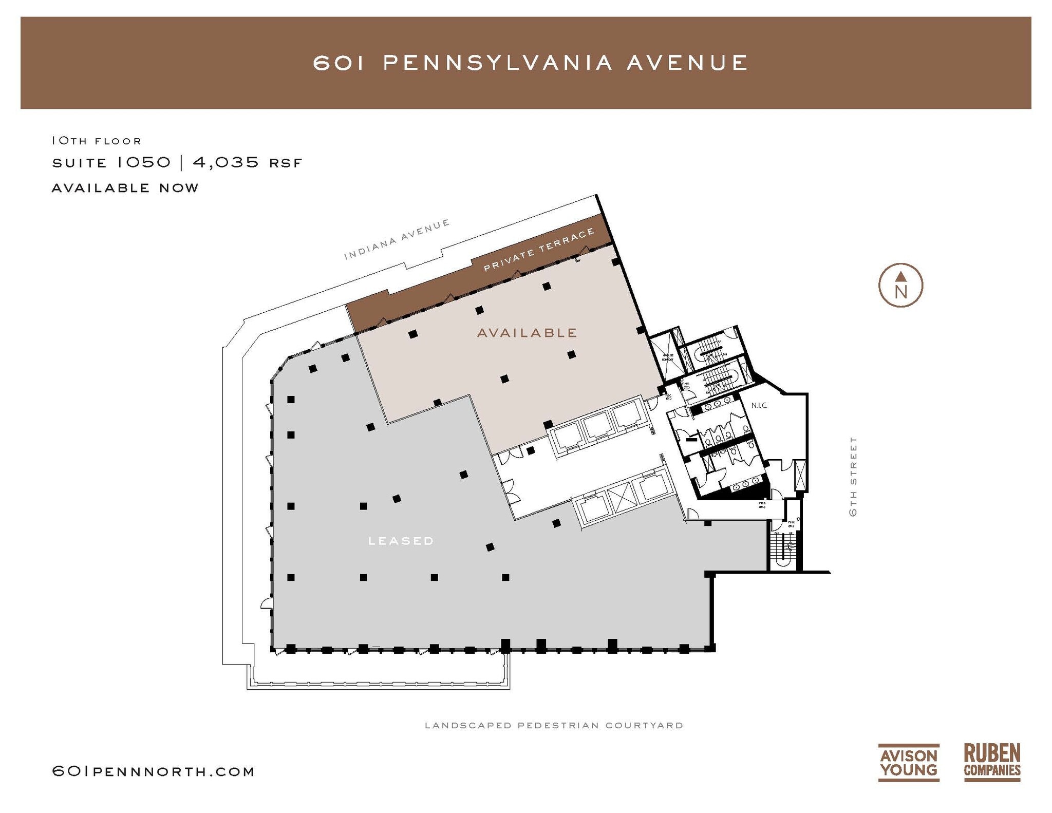 601 Pennsylvania Ave NW, Washington, DC for lease Floor Plan- Image 1 of 3