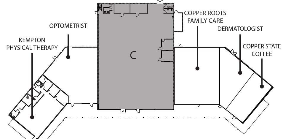 1100 N Broad St, Globe, AZ for lease Floor Plan- Image 1 of 1