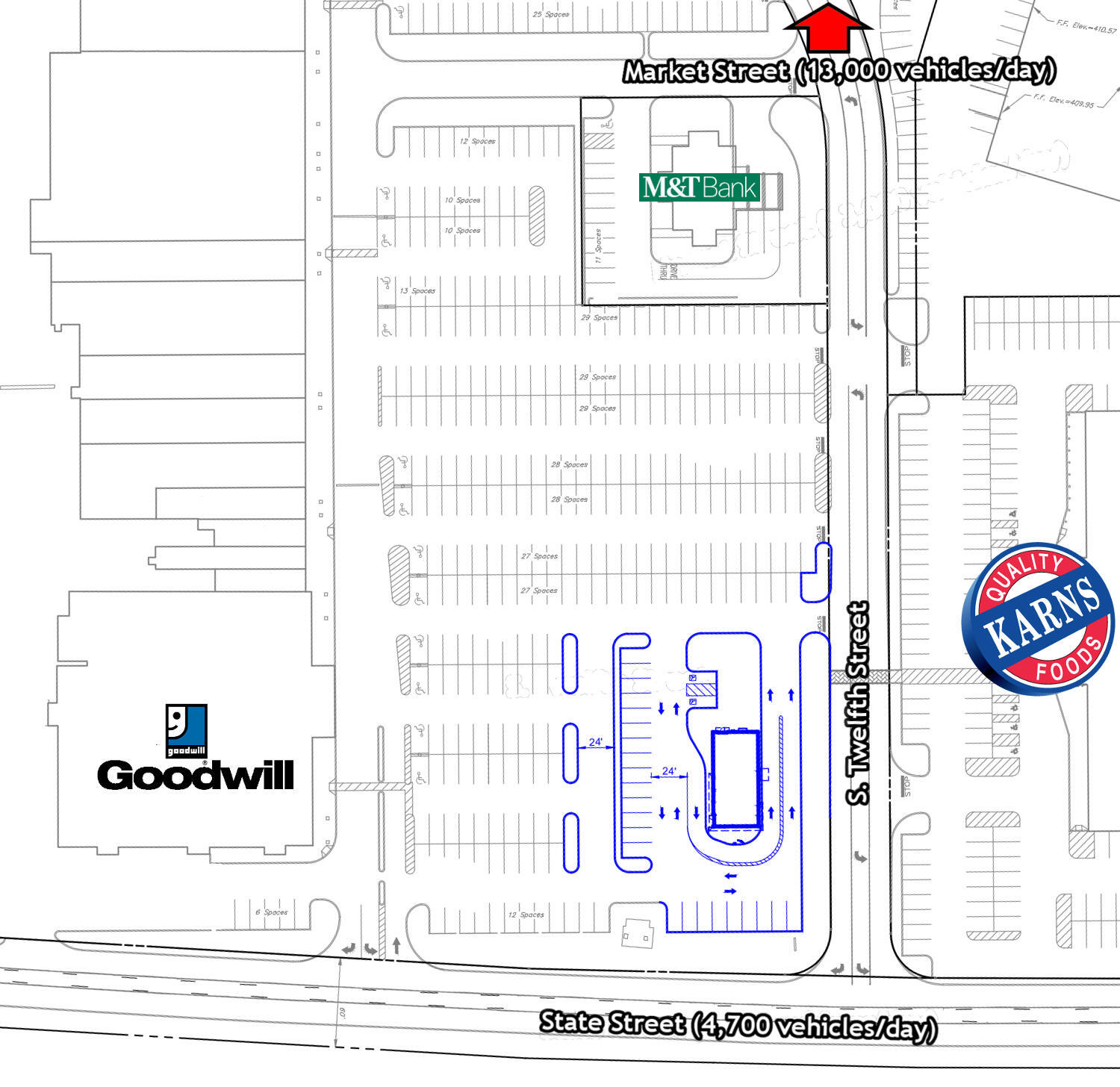1200 Market St, Lemoyne, PA for lease Plat Map- Image 1 of 1