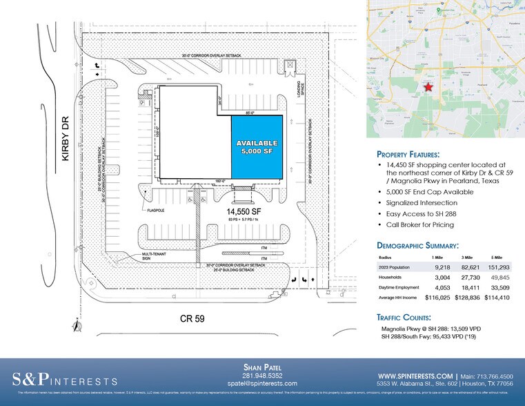 11555 Magnolia Pky, Pearland, TX à louer - Photo du bâtiment - Image 3 de 3