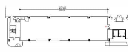 1110 Cottonwood Ln, Irving, TX for lease Floor Plan- Image 1 of 2