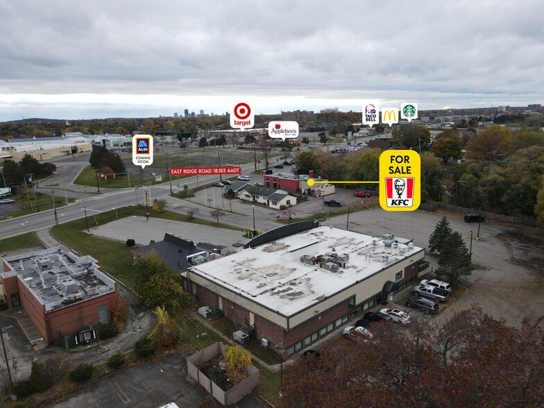 1760 E Ridge Rd, Rochester, NY for sale - Aerial - Image 3 of 9