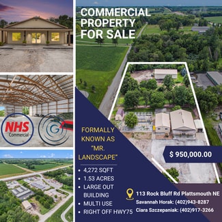 More details for 113 Rock Bluff Rd, Plattsmouth, NE - Retail for Sale