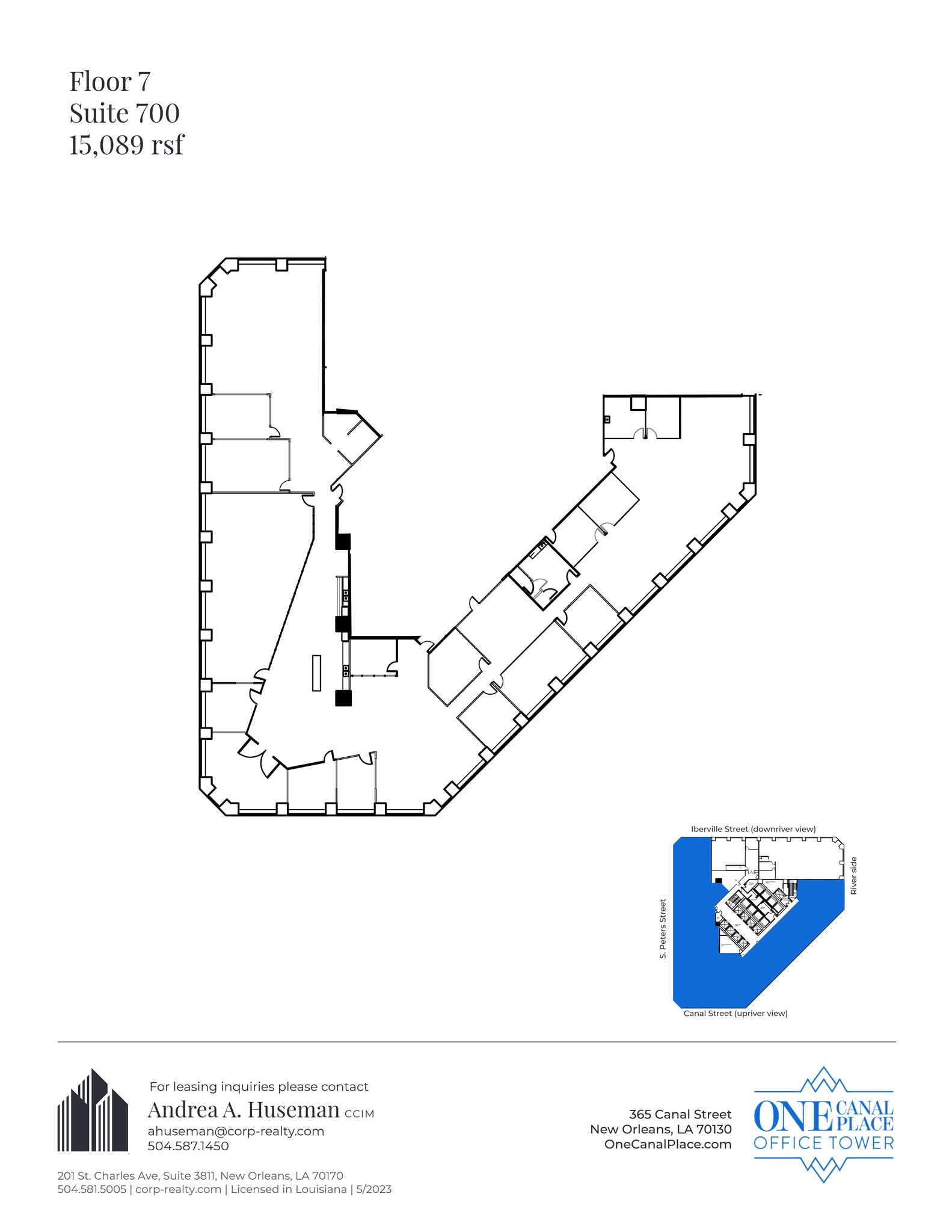 365 Canal St, New Orleans, LA for lease Site Plan- Image 1 of 5
