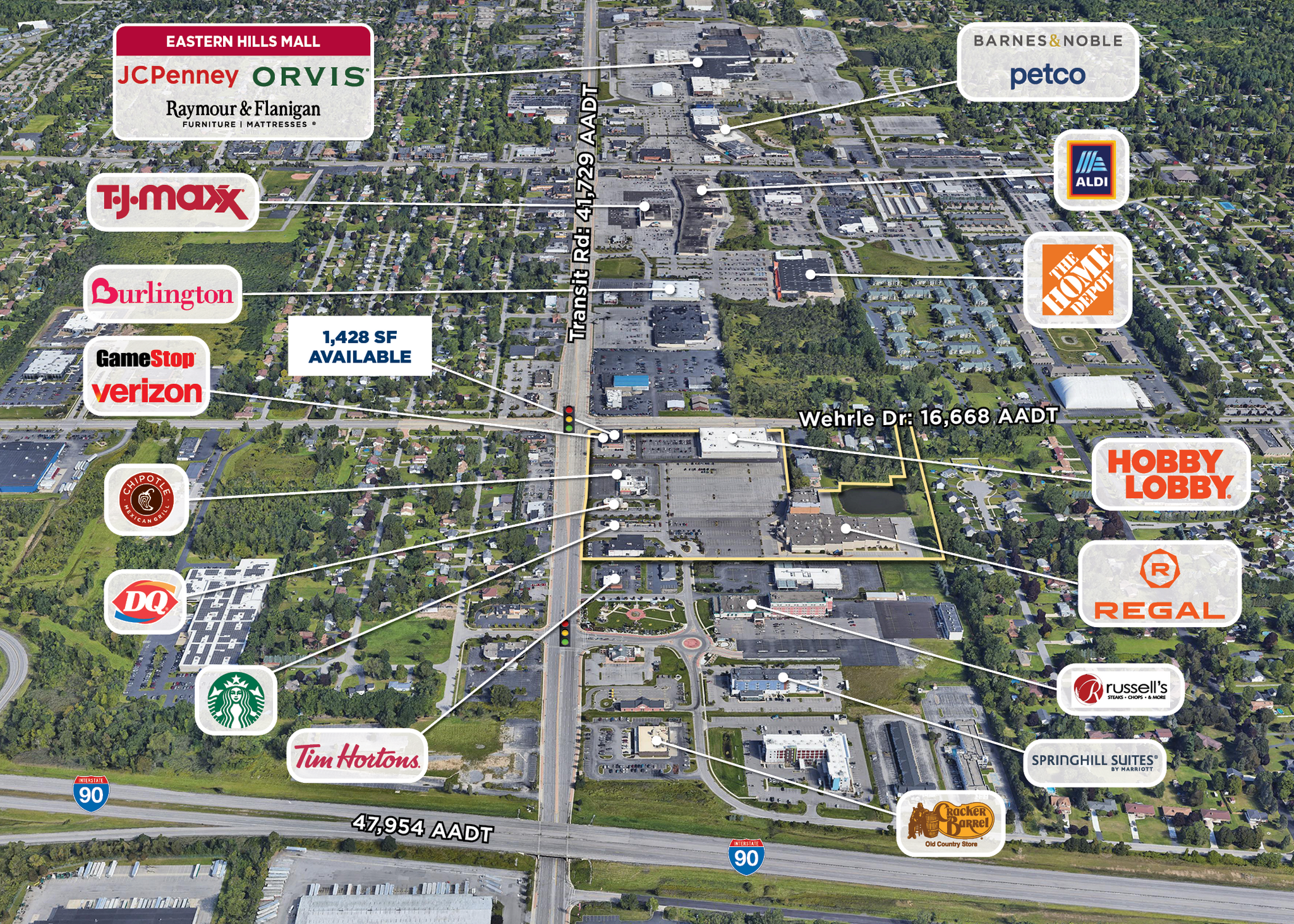 6707 Transit Rd, Buffalo, NY à louer Photo du bâtiment- Image 1 de 2