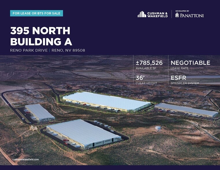 395 North, Reno, NV for lease - Building Photo - Image 1 of 13