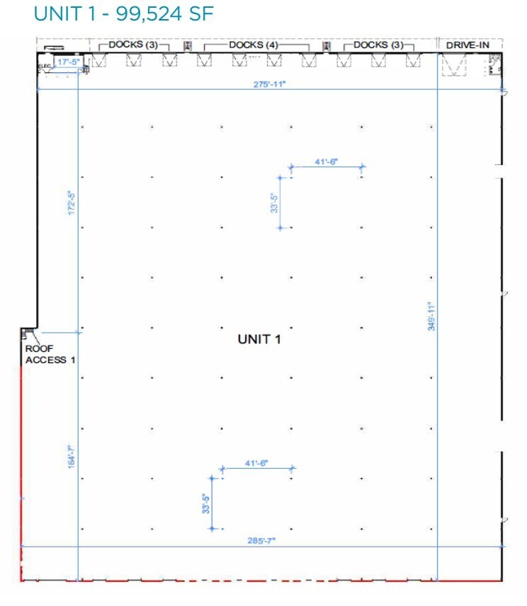 137 Horner Ave, Toronto, ON for lease Floor Plan- Image 1 of 2