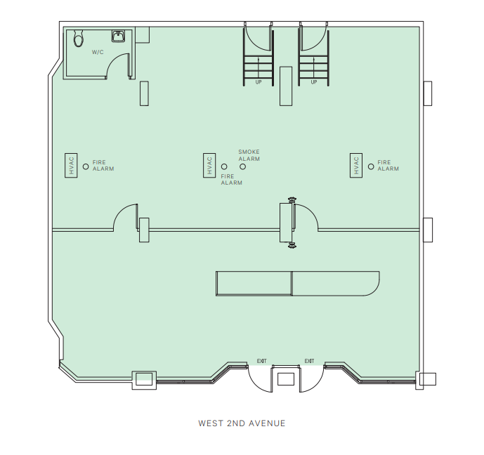 2055 Yukon St, Vancouver, BC à louer Plan d’étage- Image 1 de 1
